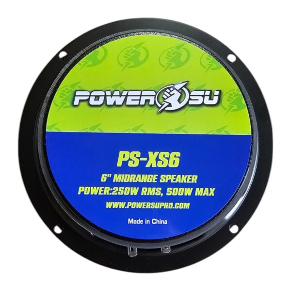 PAR DE MEDIOS 6.5″ PUNTA DE BALA 250RMS 500WMAX 4OHM PS-XS6